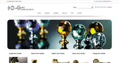 Desktop Screenshot of luxurydoorhandles.com